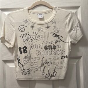 Bershka Graphic T-Shirt